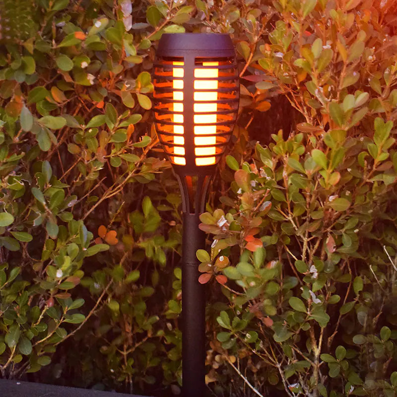 New Solar LED Flame Torch Light for Outdoor Decoration