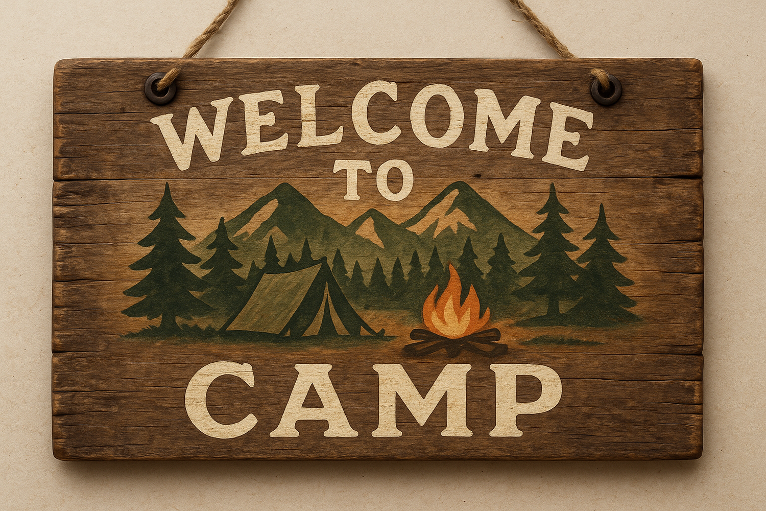 Camping Signs