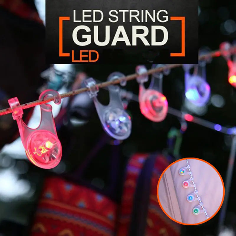 Camping Safety Light with Tent Rope Hanging Design