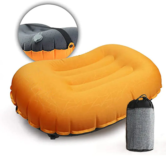 Portable TPU Inflatable Pillow for Travel and Camping