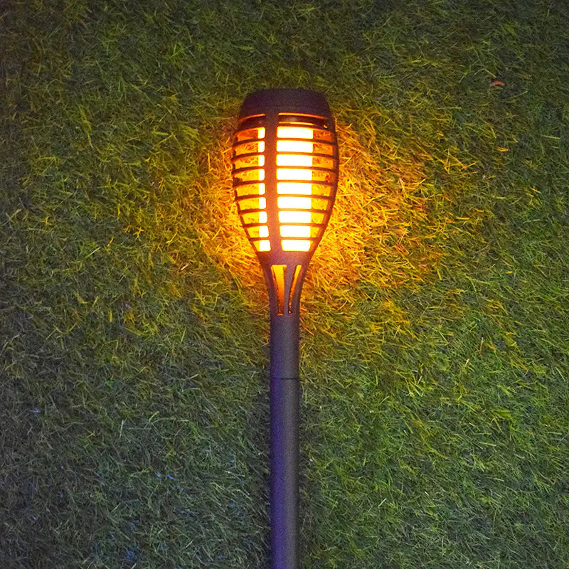New Solar LED Flame Torch Light for Outdoor Decoration