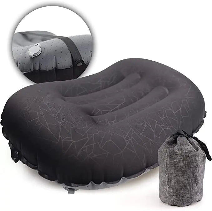 Portable TPU Inflatable Pillow for Travel and Camping